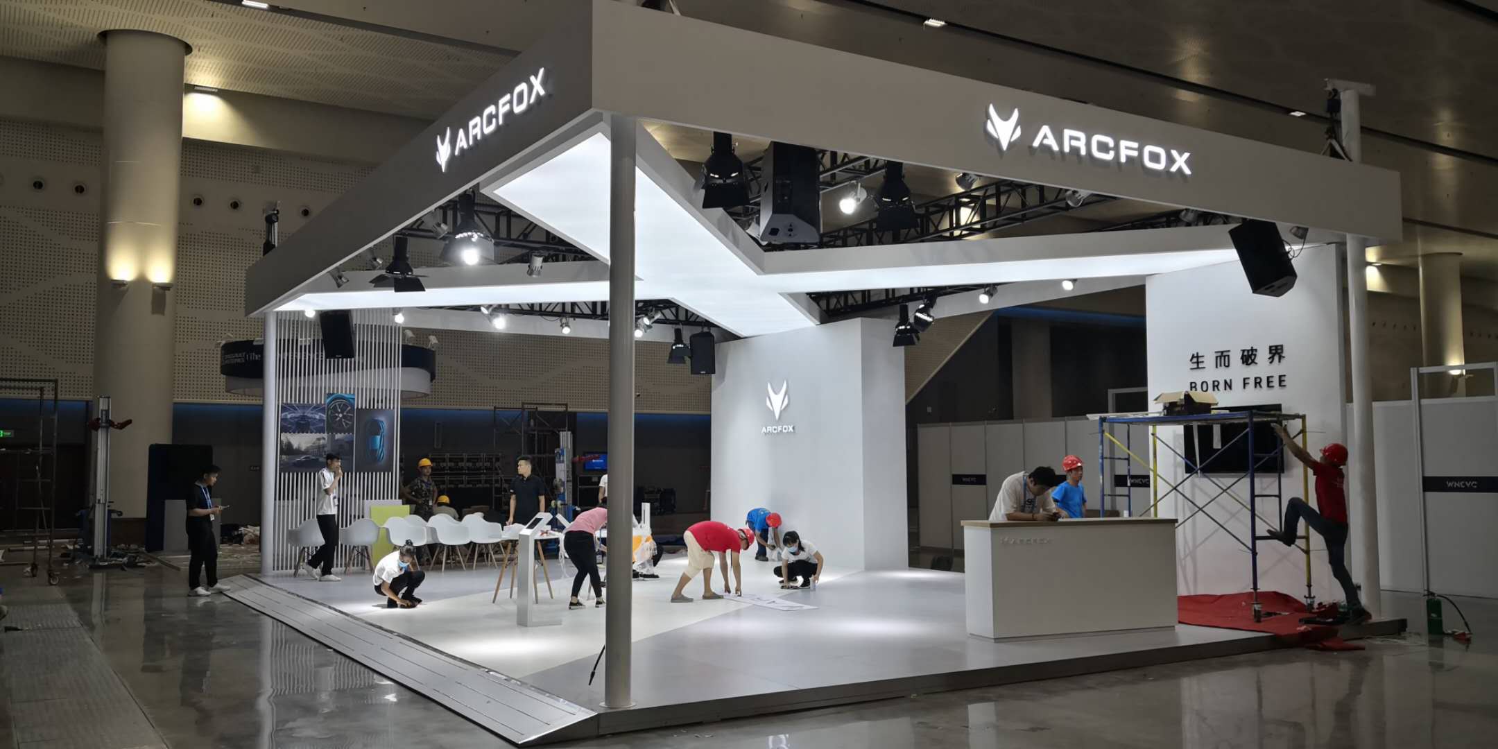 車展搭建,亞程展覽