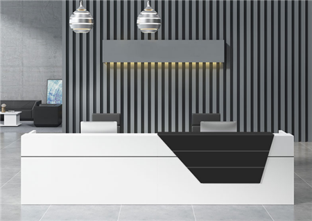 前臺吧臺-烤漆柜